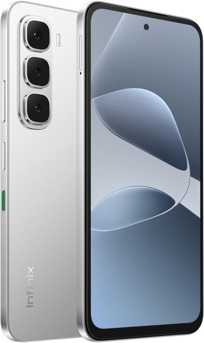 Infinix Hot 60i: 6.67'' - 4GB RAM - 128GB ROM - Dual SIM - Silver